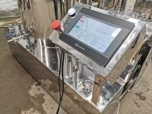 Touch screen operation panel