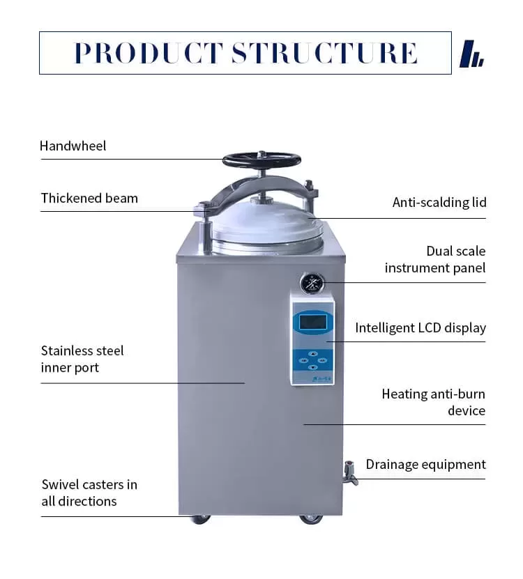 vertical autoclave